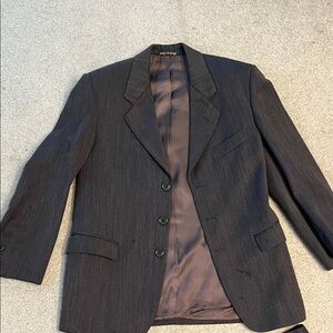Boys Classic Three-Button suit jacket and trousers.